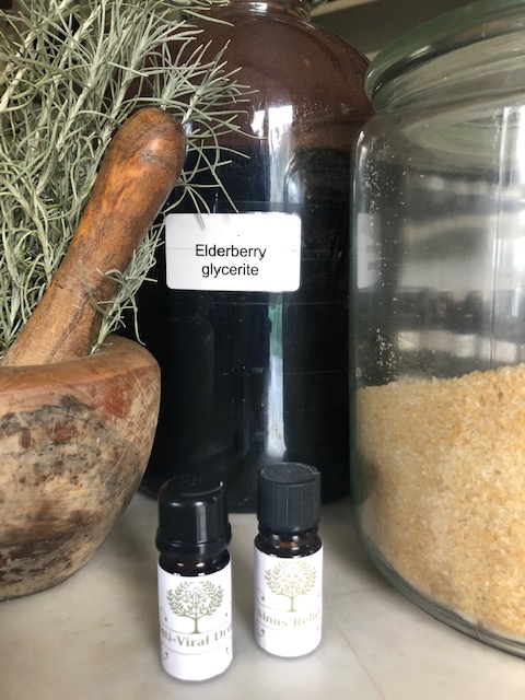 Elderberry glycerite, Anti-Viral Drops, Sinus Relief